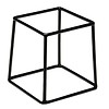 HorecaTraders Buffet Standard Schwarz | 18x18x18cm