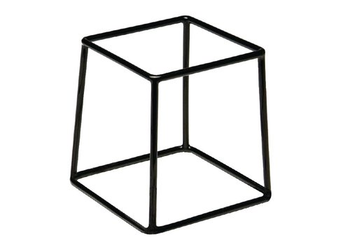  HorecaTraders Buffet Standard Noir | 18x18x18cm 