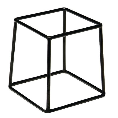  HorecaTraders Buffet Standard Schwarz | 18x18x18cm 
