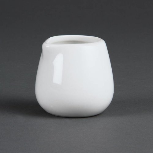  Olympia Small porcelain milk jug 9 cl (Pieces 12) 