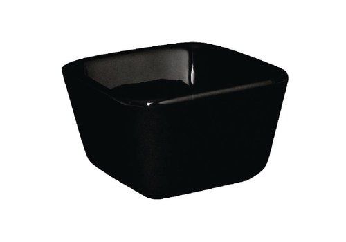  Olympia Mini Black Serving Bowls High | 12 pieces 