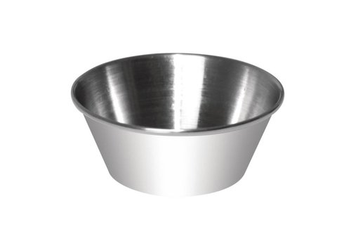  HorecaTraders Stainless Steel Sauce Bowl (12 pieces) | 3 Sizes 