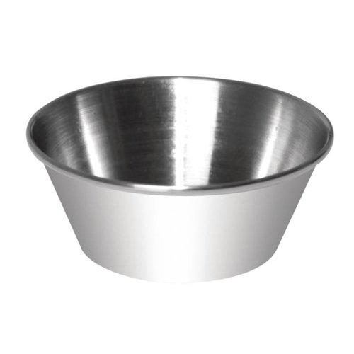  HorecaTraders Stainless Steel Sauce Bowl (12 pieces) | 3 Sizes 