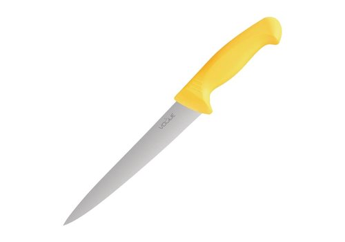  Vogue Couteau à fileter Soft Grip jaune | 20 cm 