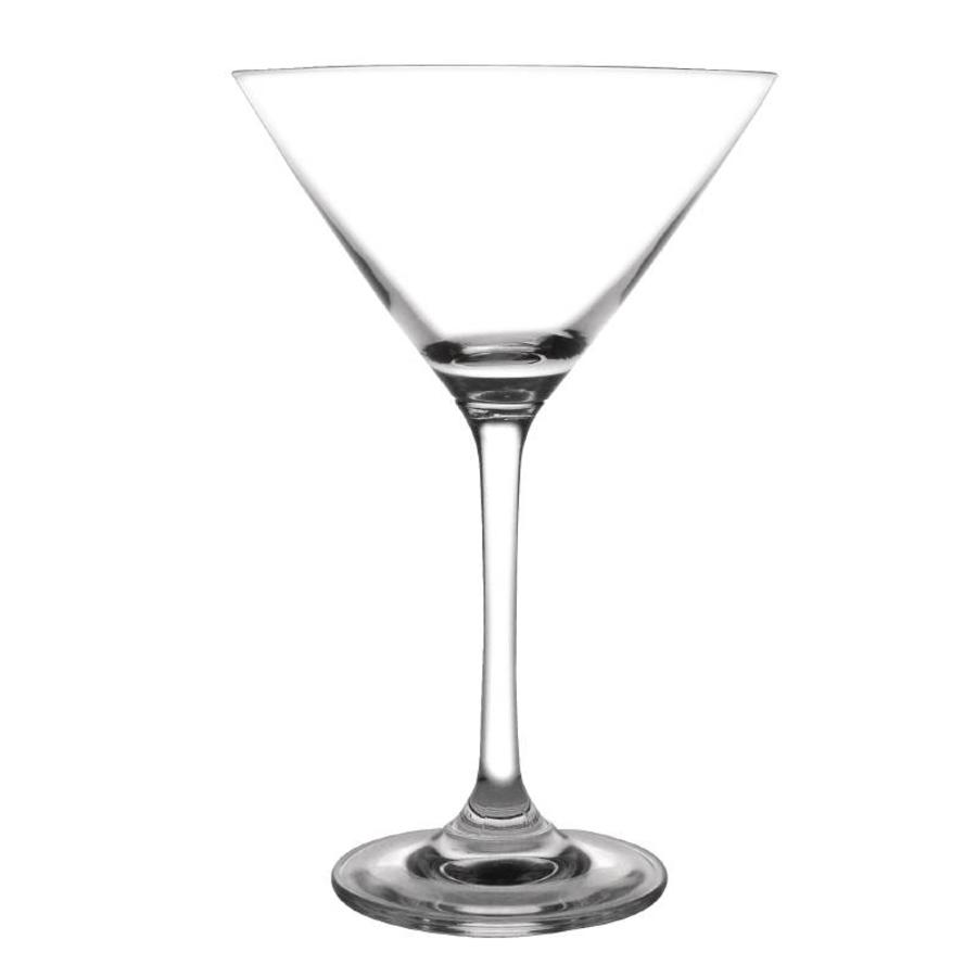 Kristall-Martinigläser 27,5 cl (6 Stück)