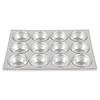 HorecaTraders Moule à muffins en aluminium Horeaca | 12 muffins