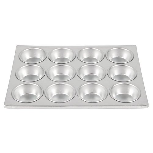  HorecaTraders Catering aluminum muffin tin | 12 muffins 