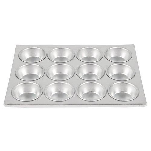  HorecaTraders Moule à muffins en aluminium Horeaca | 12 muffins 