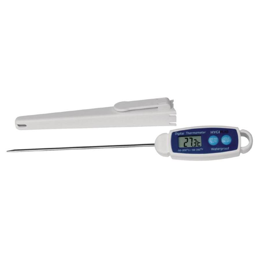 Waterproof thermometer -50 and +200°C