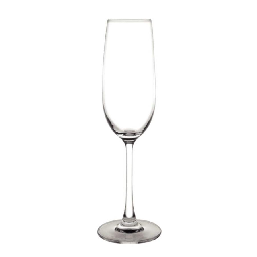 Crystal champagne flute, 215 ml (6 pieces)