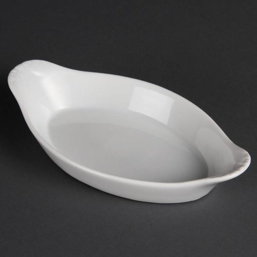  Olympia Whiteware oval baking dishes 20.4x11.5cm (6 pieces) 