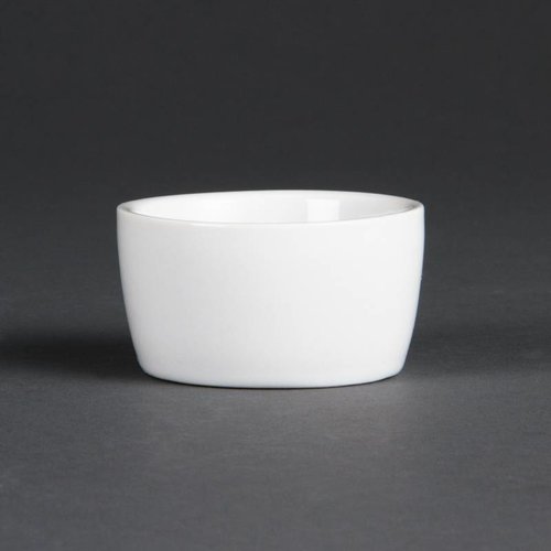  Olympia Whiteware Porcelain Butter Bowls White (12 pieces) 