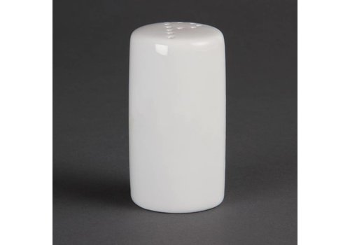  Olympia Pepper Shaker White Porcelain 8cm | 12 pieces 
