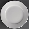 Athena Athena Hotelware plates with a wide rim