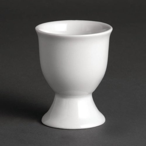  Olympia Eierbecher Weißes Porzellan 5x8cm | 12 Stück 