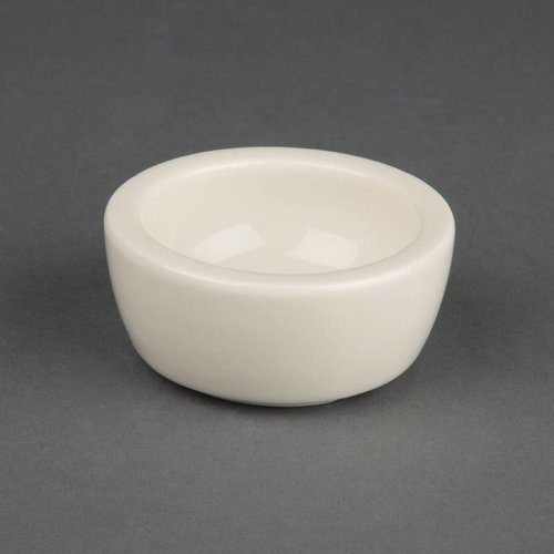  Olympia Beurrier Porcelaine | 6,5 cm (12 pièces) 