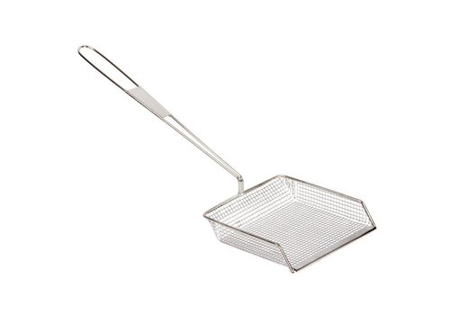  Vogue French fries scoop stainless steel 20cm square 