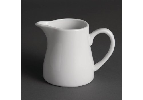  Olympia Pot à lait en porcelaine blanche 30 cl (Pièces 6) 