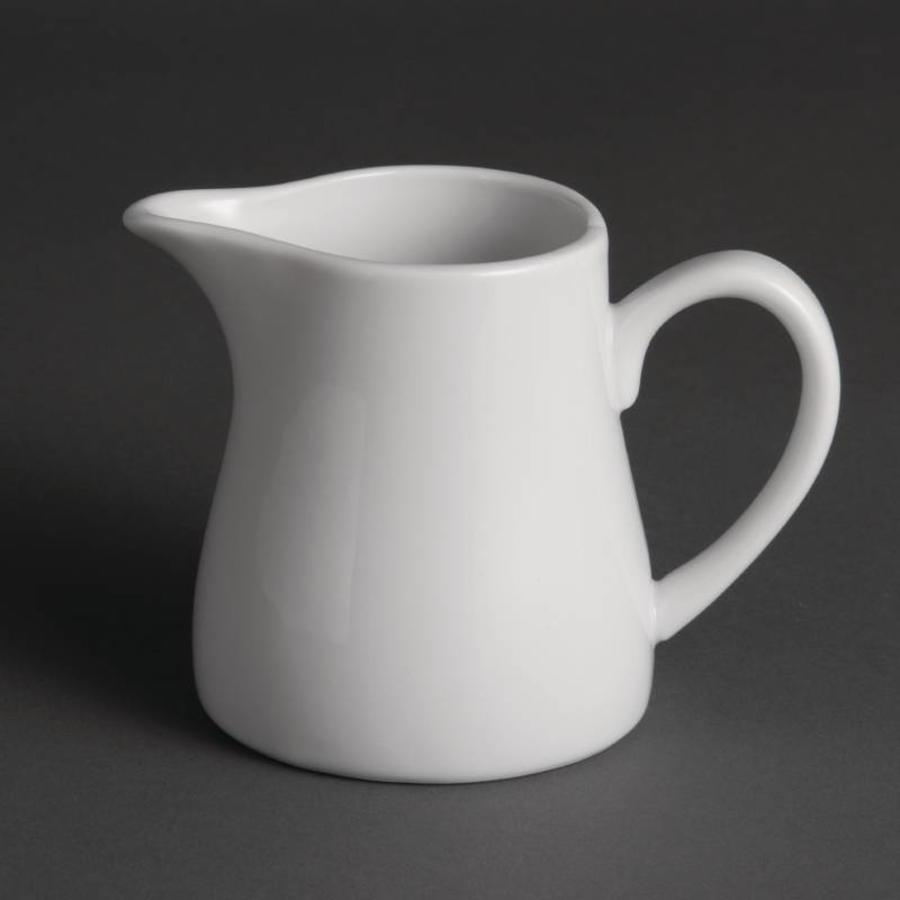 White porcelain milk jug 30 cl (Pieces 6)