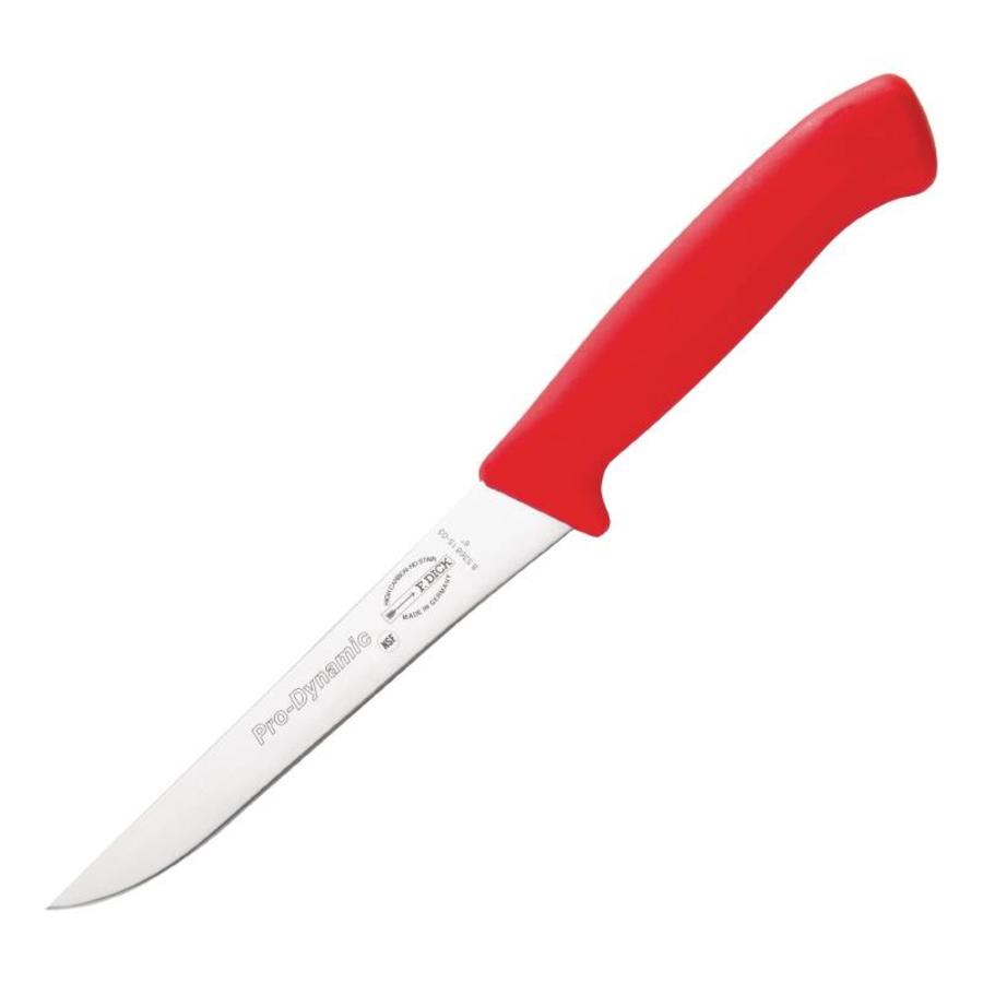 Catering-Ausbeinmesser rot | 15 cm
