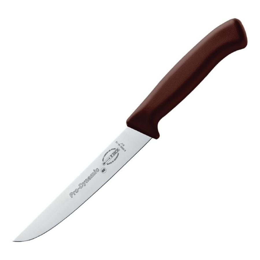 Kitchen knife 16.5 cm color coded brown