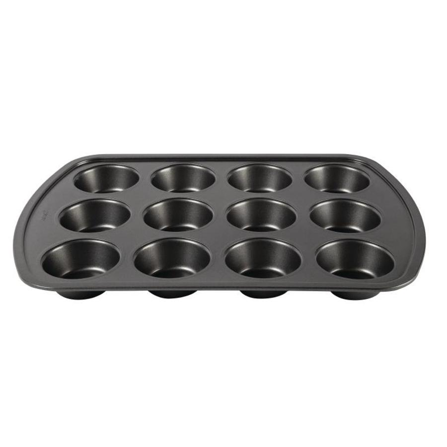 Pastry mold aluminum | 12 muffins