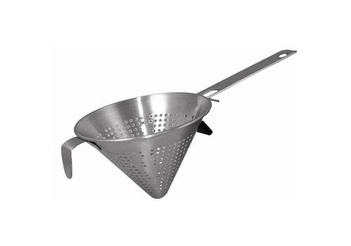  HorecaTraders Stainless steel pointed sieve 18 cm 