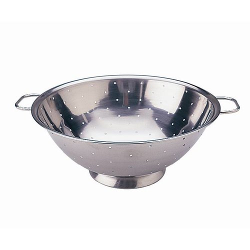  HorecaTraders Stainless steel colander | diameter 36 cm 