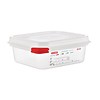 Araven Food boxes 1/6 GN with lid (4 pieces) | 3 Formats