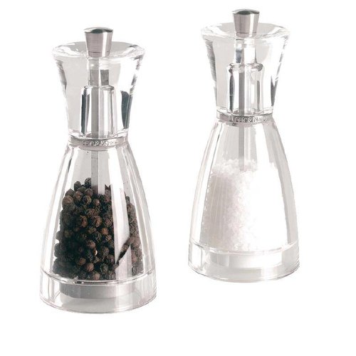  HorecaTraders Moulin à poivre en plastique | 12,5 cm 