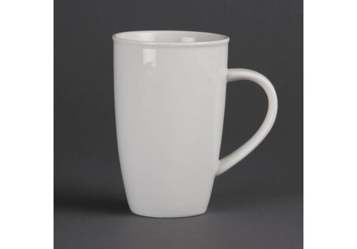  Olympia Large porcelain milk cup. (6 pieces) 