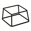 HorecaTraders Buffet stand Black | 10 x 18 x 18 cm