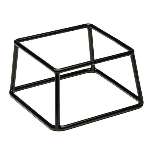  HorecaTraders Buffet stand Black | 10 x 18 x 18 cm 