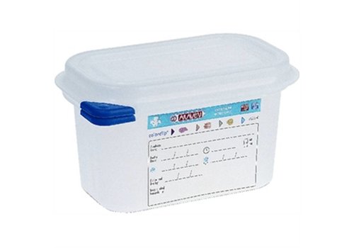  Araven Boîtes alimentaires 1/9 GN | 2 formats 
