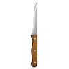 Olympia Steak Knife Stainless Steel Brown Wood Serrated 21.5cm | 12 pieces