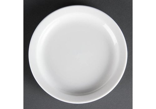  Olympia Porcelain plates white 15 cm (Piece 12) 