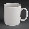 Athena white porcelain mugs | 28.4cl (12 pieces)