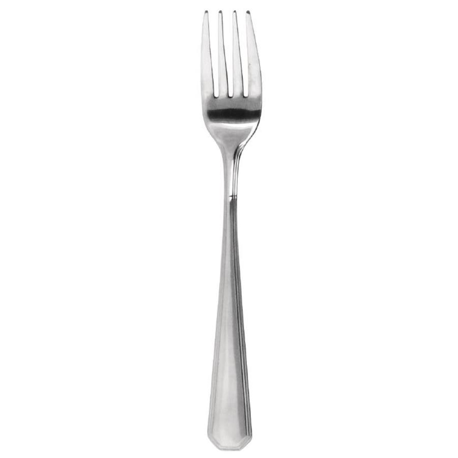 Luxury stainless steel table forks 18.5 cm | 12 pieces