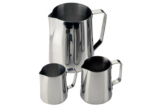  HorecaTraders Edelstahl-Milchkännchen 2 ltr. 