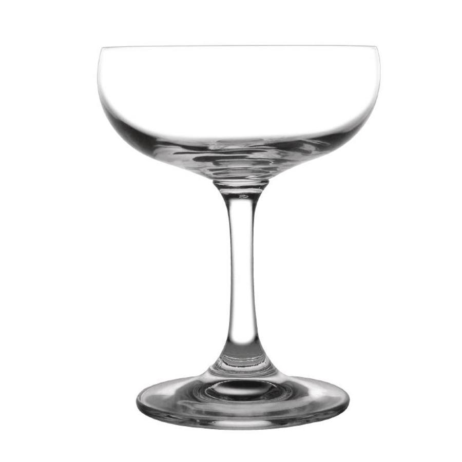 Kristall-Sektgläser, 18 cl (6 Stück)