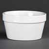 Olympia Bols empilables en porcelaine blanche 10 cm Ø | 6 pièces
