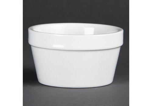  Olympia Bols empilables en porcelaine blanche 10 cm Ø | 6 pièces 