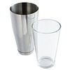 HorecaTraders Boston Shaker 800 ml und Glas 455 ml