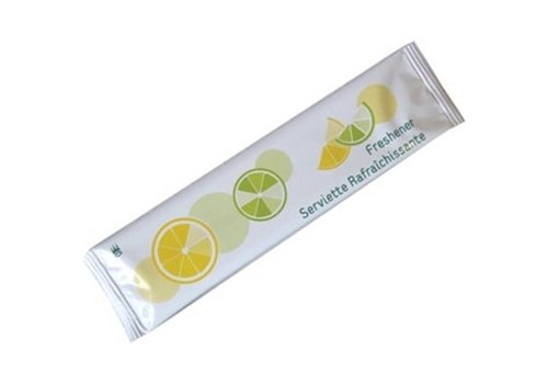  HorecaTraders Serviettes citron 270 x 180 mm (500 pièces) 