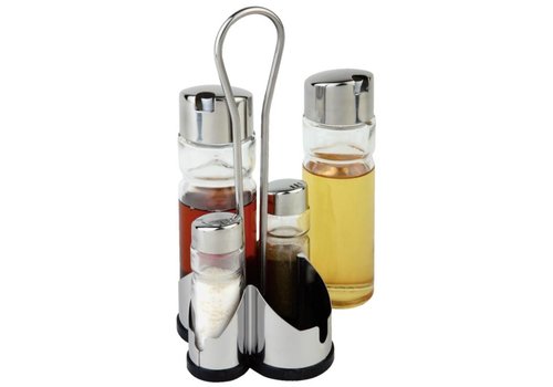  HorecaTraders Ensemble de table complet | Acier inoxydable 