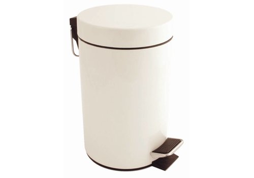  HorecaTraders White pedal bin | 2 formats 