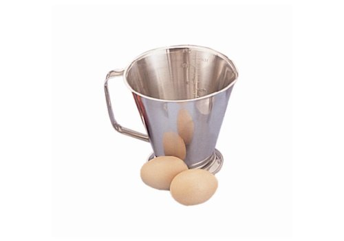  HorecaTraders Tasse à mesurer, acier inoxydable | 3 formats 