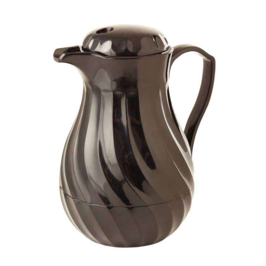 Thermos Flask Plastic Black | 0.6 Liter