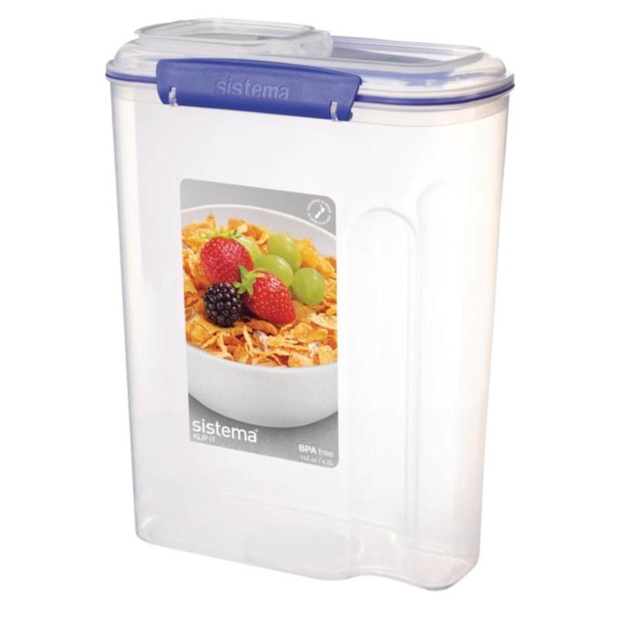Frühstücksflockenbox Kunststoff (4,2 Liter)