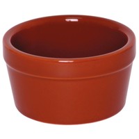 Bols à sauce en porcelaine marron 9,5 cm | 6 pièces